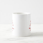 Mug Noël moderne (Centre)