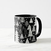 Mug Noël monochromatique (Devant droit)