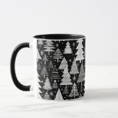 Mug Noël monochrome (Gauche)