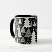 Mug Noël monochrome (Devant gauche)