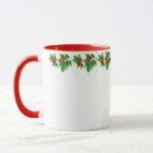 Mug Noël Mug-Holiday Holly (Gauche)