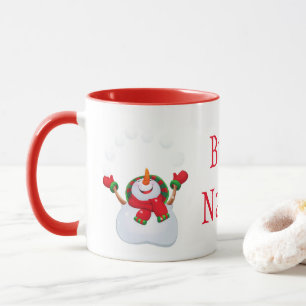 Mug Noël Mug-Snowman-Buon Natale/Joyeux Noël