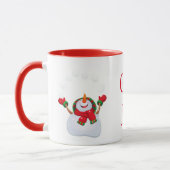 Mug Noël Mug-Snowman-God Jul /Joyeux Noël (Gauche)
