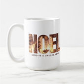 Mug NOEL Nativité Scène minimaliste Noël (Gauche)