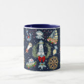 Mug Noël nautique (Centre)