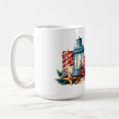 Mug Noël nautique personnalisable (Gauche)