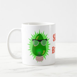 Mug Noël Nerd Bulb Amusants Custom Holiday Joie