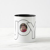 Mug Noël noir et blanc (Centre)