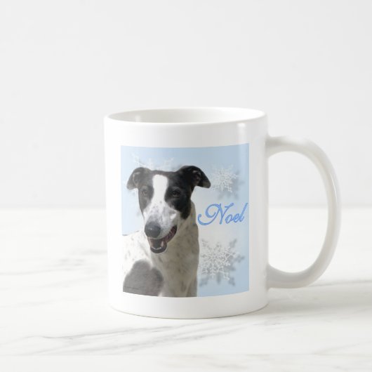 Mug Noel noir et blanc gris2 (Droite)