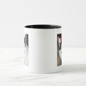 Mug Noël noir et blanc Kitten (Centre)