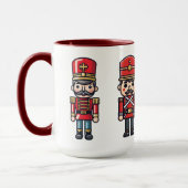 Mug Noël Noisette Soldat Noël Joyeux Fêtes (Gauche)