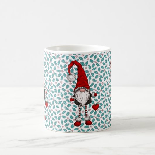 Mug Noël Nordic Gnome Mistletoe Motif (Centre)