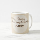 Mug Noël, Nouvel An (Devant droit)
