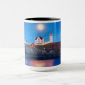 Mug Noël Nubble sous pleine lune (Centre)