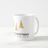 Mug Noël or (Devant droit)