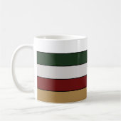 Mug Noël Or Vert Rouge Argent Et Blancs (Gauche)
