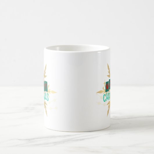 Mug Noël, ornements 01 (Centre)