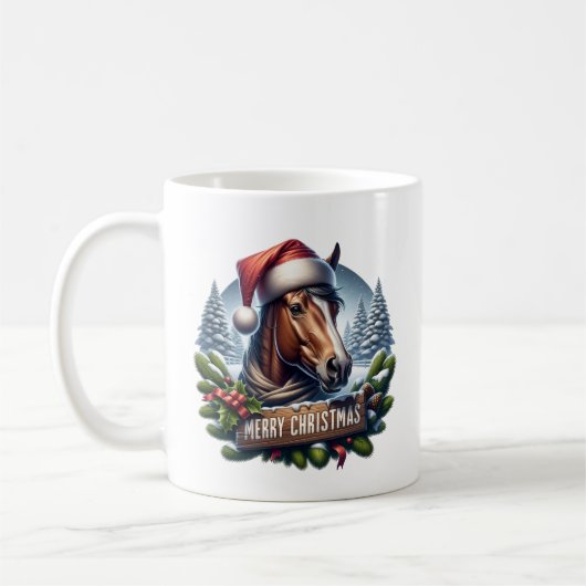 Mug Noël Paard (Gauche)