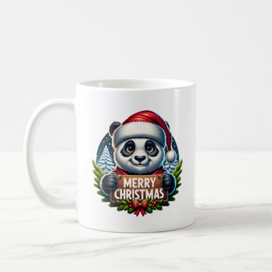 Mug Noël Panda (Gauche)