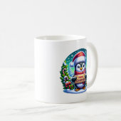 Mug Noël Penguin (Devant droit)