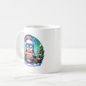 Mug Noël Penguin (Devant gauche)