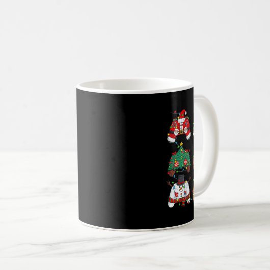 Mug Noël Père Noël Elf Lights Contrôleurs de jeu Noël (Devant droit)