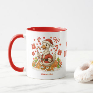 Mug Noël père Noël Goose