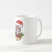Mug Noël Père Noël Jour Du Crâne Sugar Morts (Devant droit)