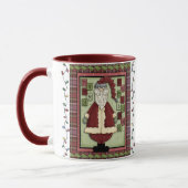 Mug Noël Père Noël Musique de Noël (Gauche)