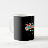 Mug Noël Père Noël Pilote Volant Avion Garçons G (Devant gauche)