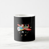 Mug Noël Père Noël Pilote Volant Avion Garçons G (Centre)