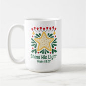 Mug Noël personnalisable de style rétro (Gauche)