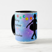 Mug Noël personnalisé (Devant gauche)