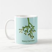 Mug Noël personnalisé de Mistletoe (Gauche)