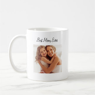 Mug Noël personnalisé moderne avec photo et texte