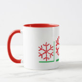 Mug Noël Personnaliser la pâte à café personnalisée Co (Gauche)