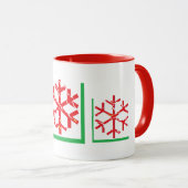Mug Noël Personnaliser la pâte à café personnalisée Co (Devant droit)