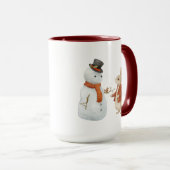 Mug Noël Peter Rabbit Vintage (Devant droit)