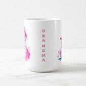 Mug Noël Pink et Snowman personnalisés (Centre)