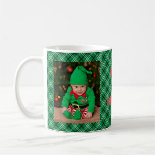 Mug Noël Plaid Photo personnalisée Noël Joyeux Musique