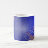 Mug Noël Poinsettia Bleu (Centre)