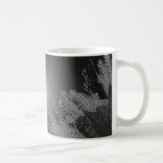 Mug Noël Poinsettia noir et gris