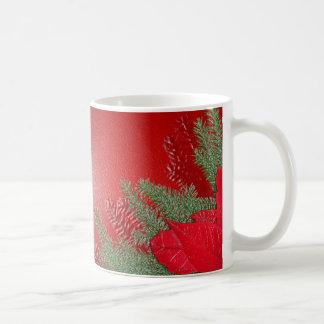 Mug Noël Poinsettia Rouge