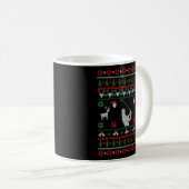 Mug Noël pour les golfers femmes Golf Vilain Noël (Devant droit)