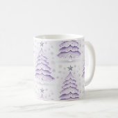 Mug Noël pourpre (Devant droit)