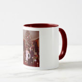 Mug Noël Président James Jimmy Carter Maison Blanche (Devant droit)