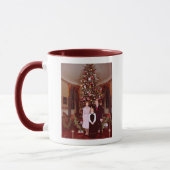 Mug Noël Président James Jimmy Carter Maison Blanche (Gauche)