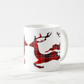 Mug Noël Red Reindeer vacances (Devant droit)