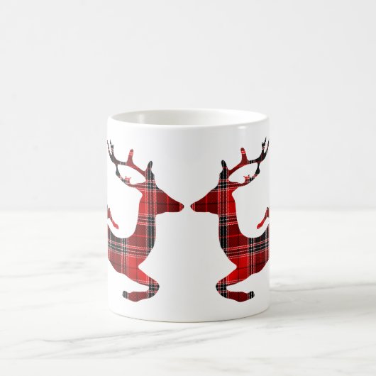 Mug Noël Red Reindeer vacances (Centre)