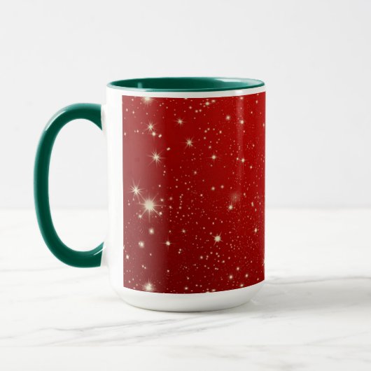 Mug Noël Red Twinkle (Gauche)